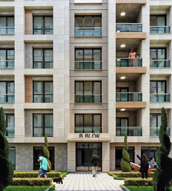 Beylikairu bölgesinde hazır konut kompleksi, İstanbul