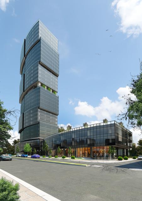 Maltepe bölgesinde iş kompleksi, İstanbul
