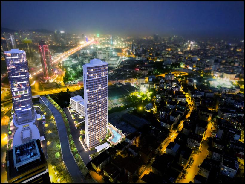 Maltepe bölgesinde iş kompleksi, İstanbul
