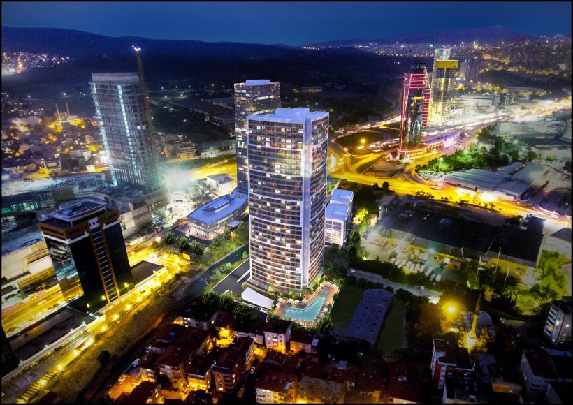 Maltepe bölgesinde iş kompleksi, İstanbul
