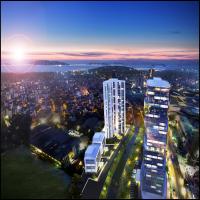Maltepe bölgesinde iş kompleksi, İstanbul
