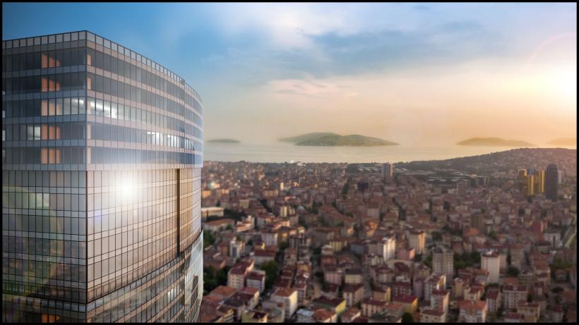 Maltepe bölgesinde iş kompleksi, İstanbul
