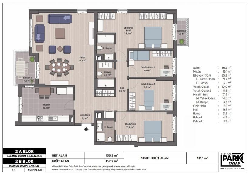 Exclusive residential and commercial complex in Istanbul, Dying