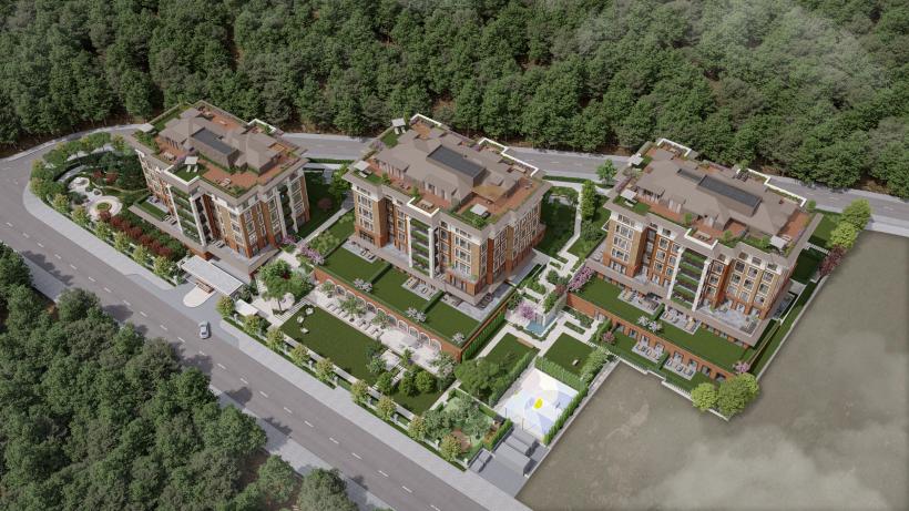 Современный ЖК в районе Эйюпсултан, Стамбул