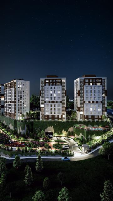 Новый жилой комплекс в центре Стамбула, район Эюп