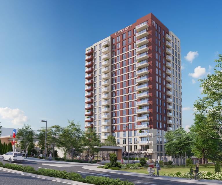 Современный жилой комплекс в районе Шишли, Стамбул