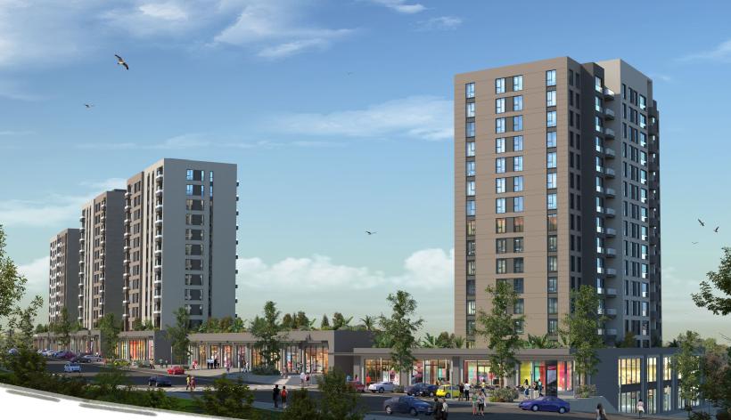 Жилой комплекс в центре Стамбула, район Топкапы