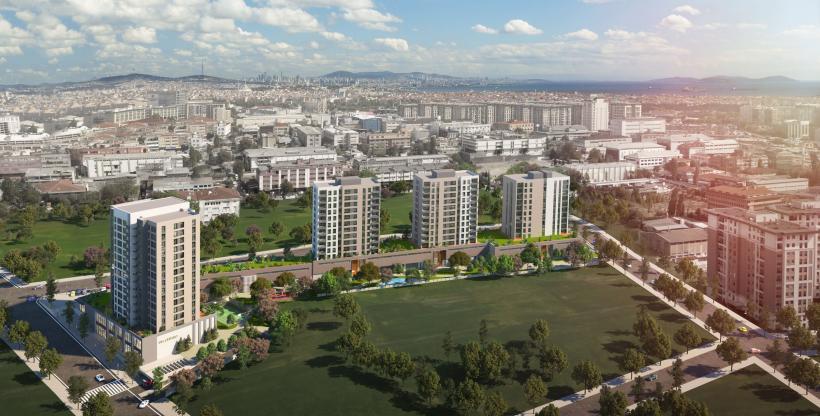 Жилой комплекс в центре Стамбула, район Топкапы