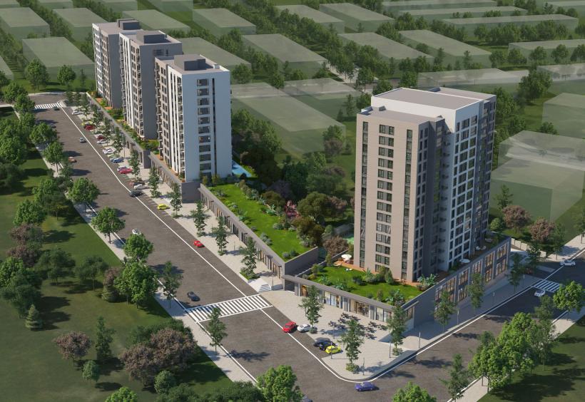 Жилой комплекс в центре Стамбула, район Топкапы