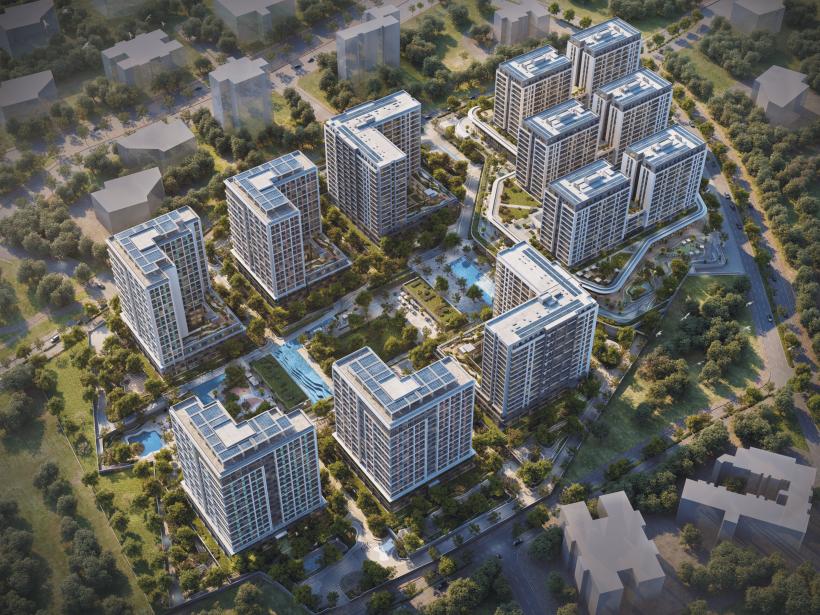 Новый жилой комплекс в районе Картал, Стамбул