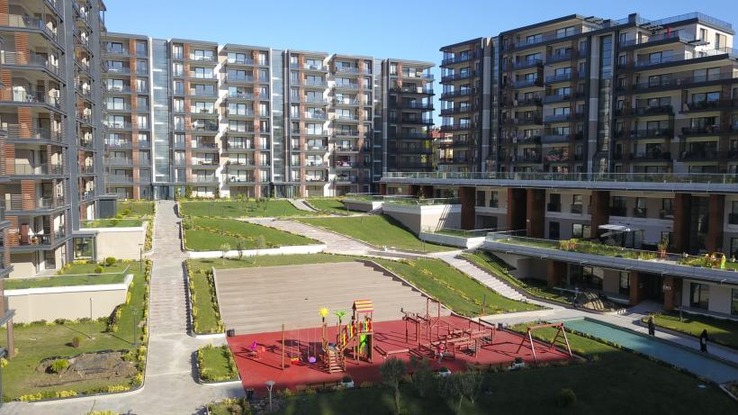 Современный жилой комплекс  в районе Кючюкчекмедже, Стамбул