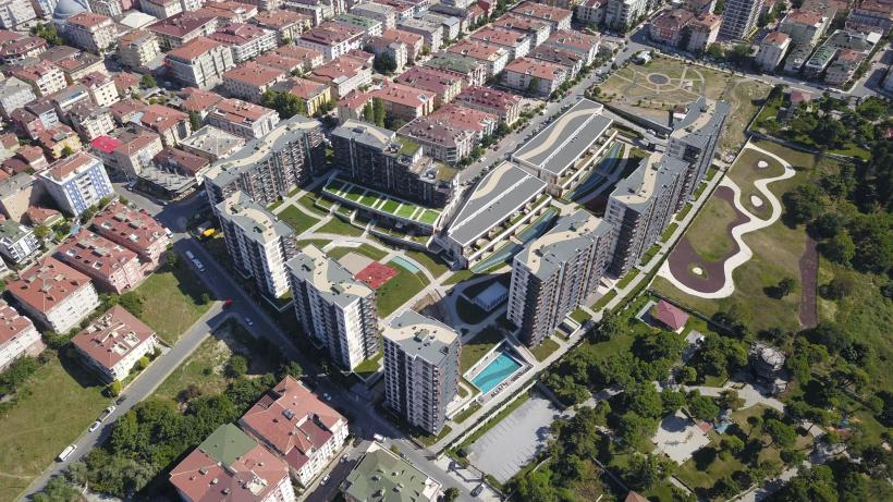 Современный жилой комплекс  в районе Кючюкчекмедже, Стамбул