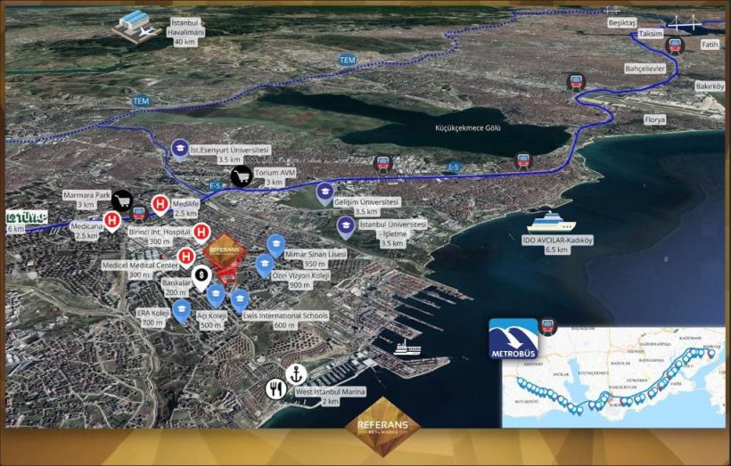 Проект в городе Стамбул, район Бейликдюзю