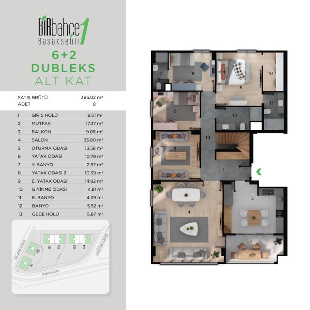 Bi̇rbahçe Başakşehi̇r 1