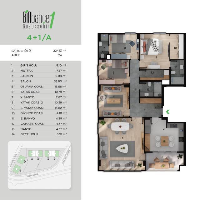 Bi̇rbahçe Başakşehi̇r 1